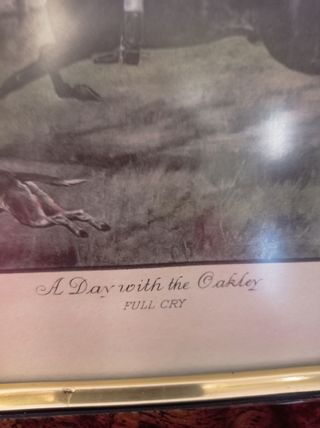 Cuadros de litografía inglesa.