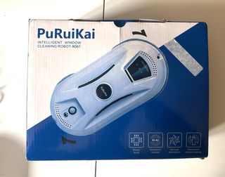 Robot aspirador para limpieza de ventanas