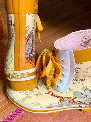 Desigual botas de agua catiúscas perfecto estado