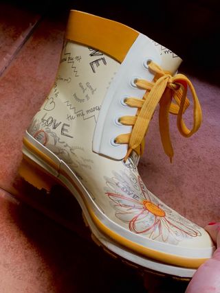 Desigual botas de agua catiúscas perfecto estado