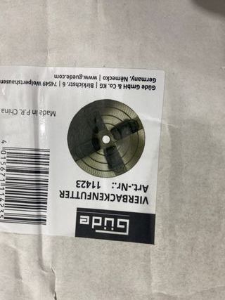 NUEVO Guede 11423 Portabrocas de cuatro mandíbulas