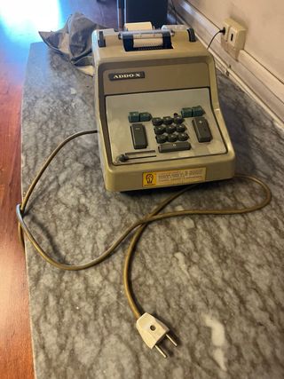 Calculadora electrica Vintage ADDOX