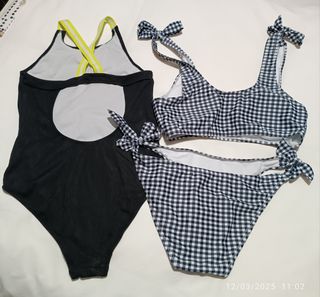 Bañador y bikini