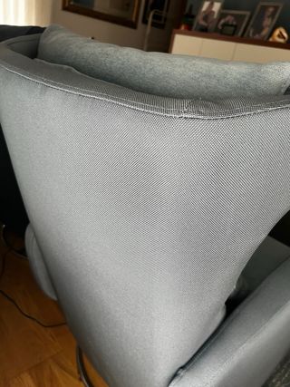 Sofa relax una plaza azul clarito