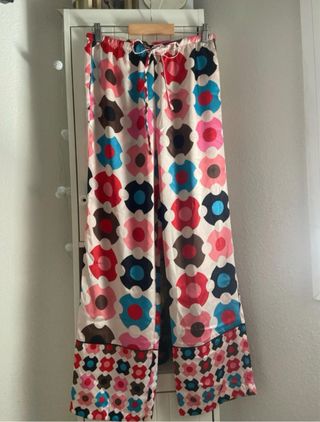 Conjunto vestido kaftan y pantalon