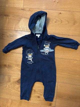 Tutina Aviatore blu Fagottino OVS