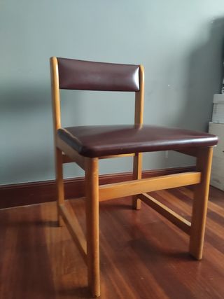 Conjunto de 2 sillas diseño Mid Century