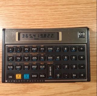 Calculadora financiera HP-12C