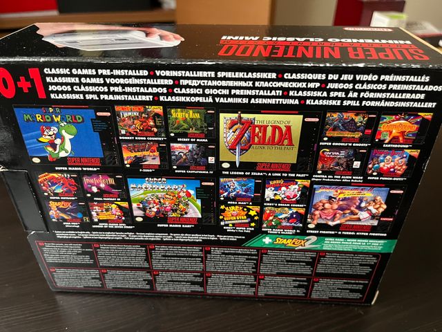 SUPER NINTENDO Classic Mini INUTILIZZATO