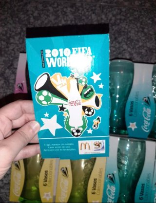 Bicchieri Coca-Cola di McDonald's FIFA 2010
