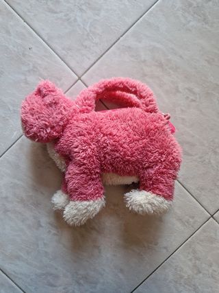 Pupazzo Borsetta Gatto Rosa