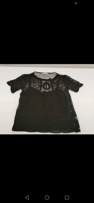 Blusa bordada ZARA