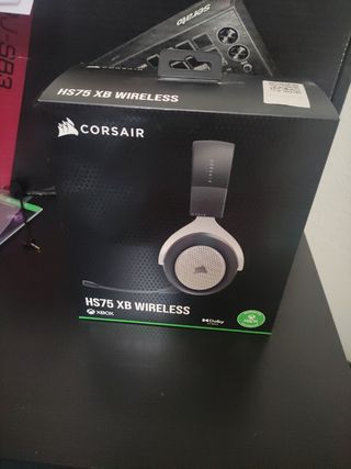 Cascos corsair hs75 xb inalámbricos