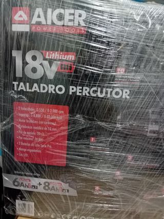 Aicer Power Tools Taladro Percutor 18v