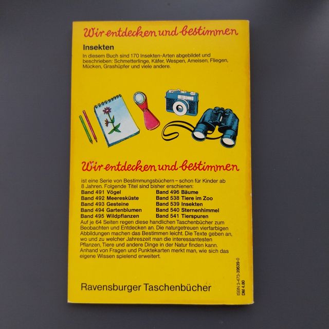 Buch Insekten - Insectos
