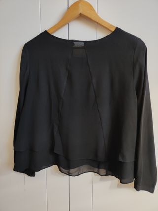 Camisa Zara Negra