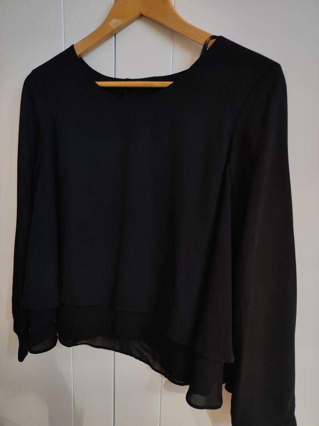 Camisa Zara Negra