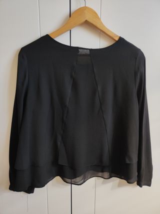 Camisa Zara Negra