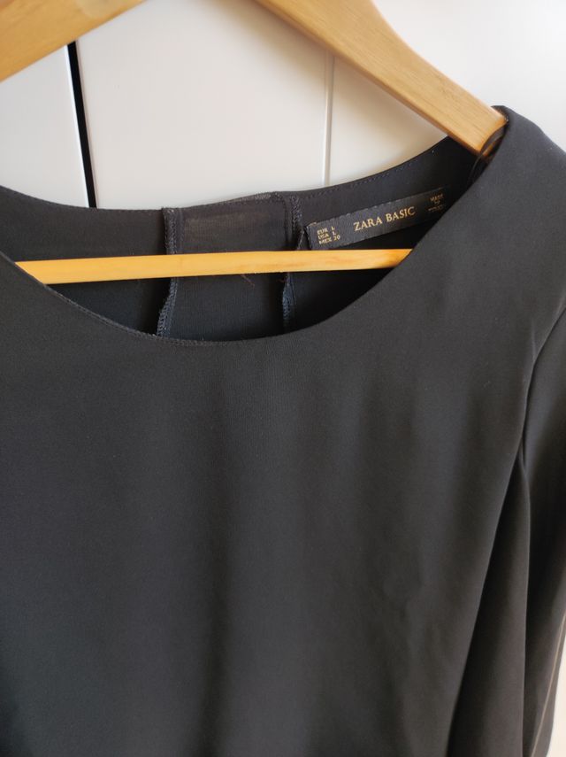 Camisa Zara Negra