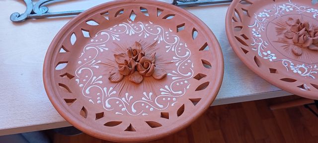 LOTE DOS platos decoración