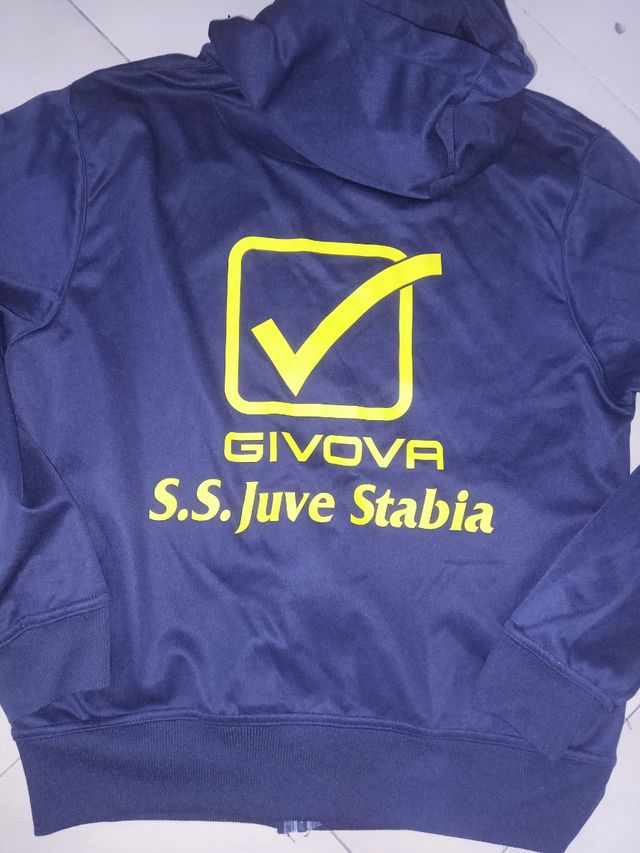 Felpa da calcio uomo vintage givova Juve Stabia M