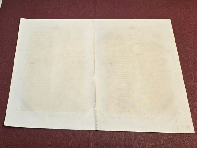 Hoja Grabado Sitio y toma de la Ciudad de Granada