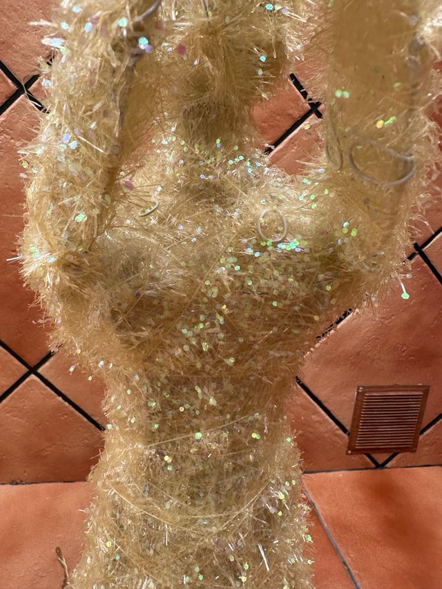 Angel de Navidad con luz