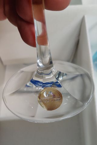 Coppe champagne vintage in cristallo made in Italy