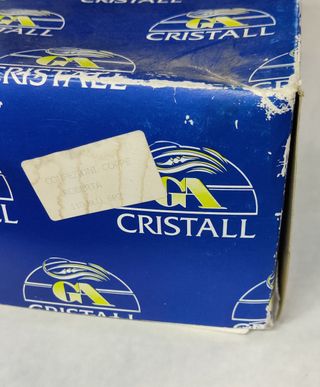 Coppe champagne vintage in cristallo made in Italy