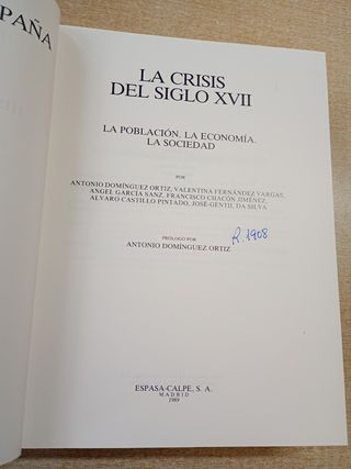 Historia de España. M. Pidal, XXIII, 1a edición.
