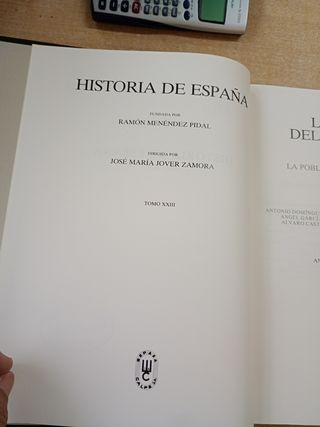 Historia de España. M. Pidal, XXIII, 1a edición.