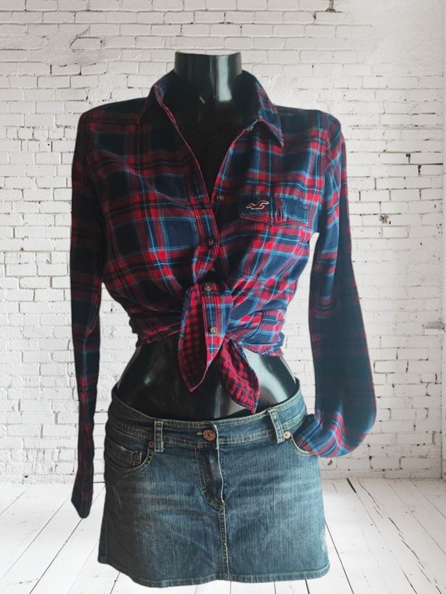 CAMISA Hollister cuadros de mujer