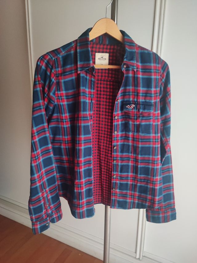 CAMISA Hollister cuadros de mujer