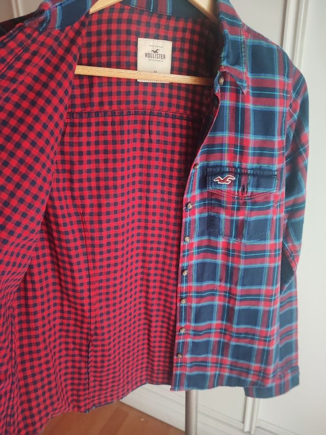 CAMISA Hollister cuadros de mujer