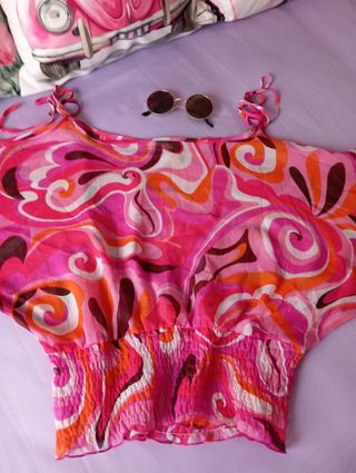 Blusa vintage ochentera