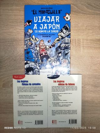 Lote de 3 libros Cómicos 