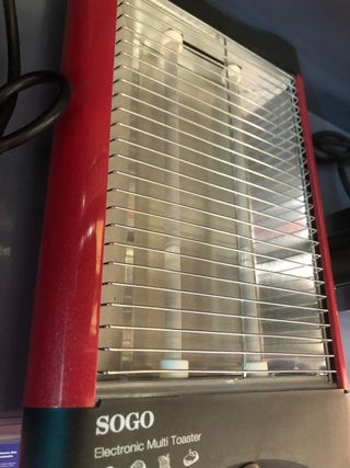 Tostador Plano de Acero Inoxidable