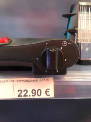 Tostador Plano de Acero Inoxidable