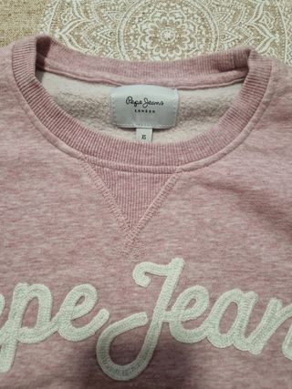 Sudadera rosa