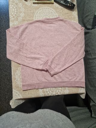Sudadera rosa