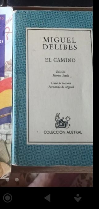 Selectividad Miguel Delibes el camino