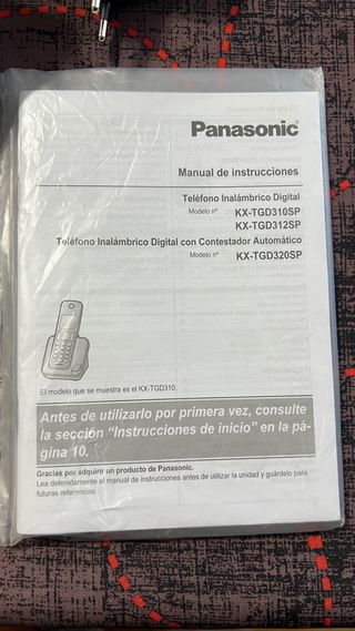 Teléfono Panasonic inalámbrico
