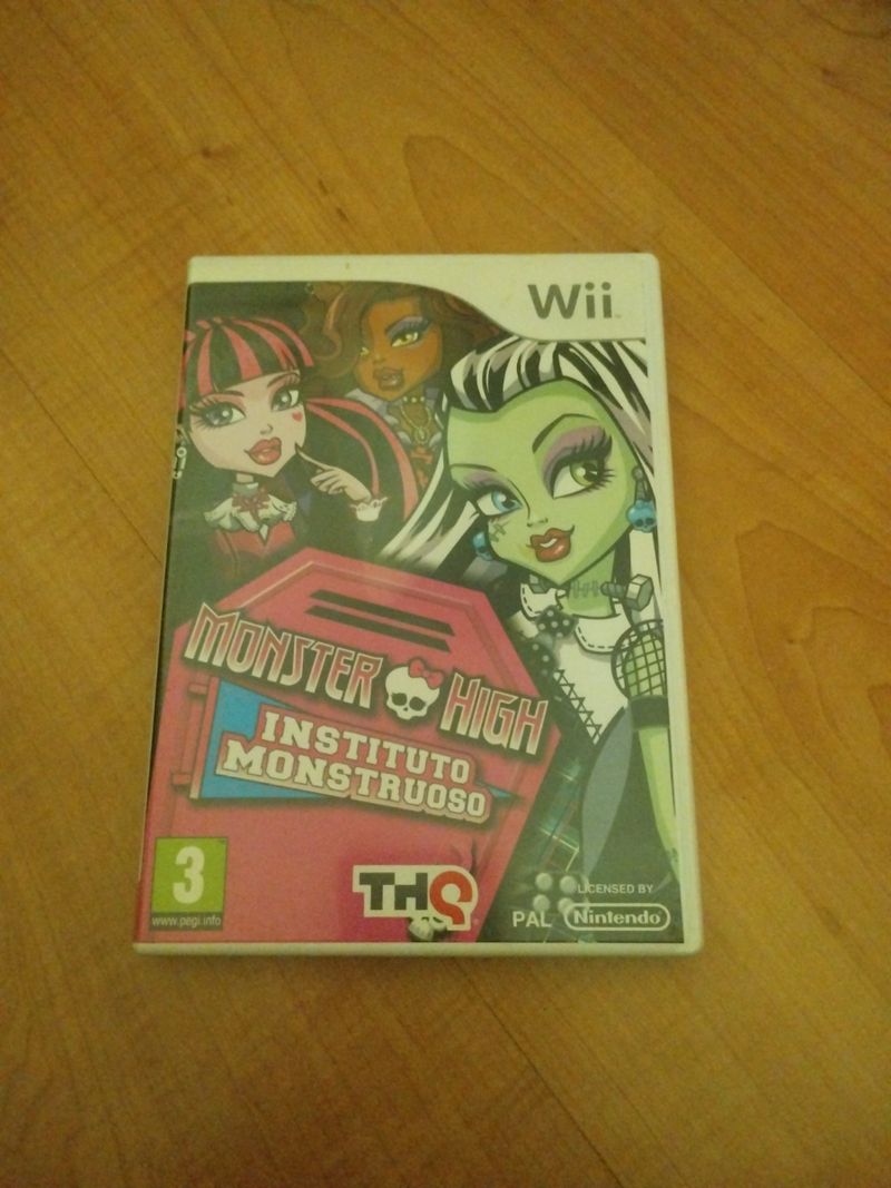 Imagen de juego wii monster high instituto monstru
