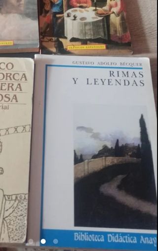 Selectividad leyendas y rimas