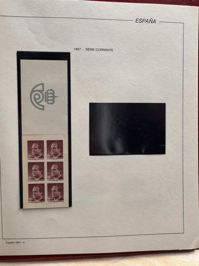 Sellos de España . 1981 a 1987