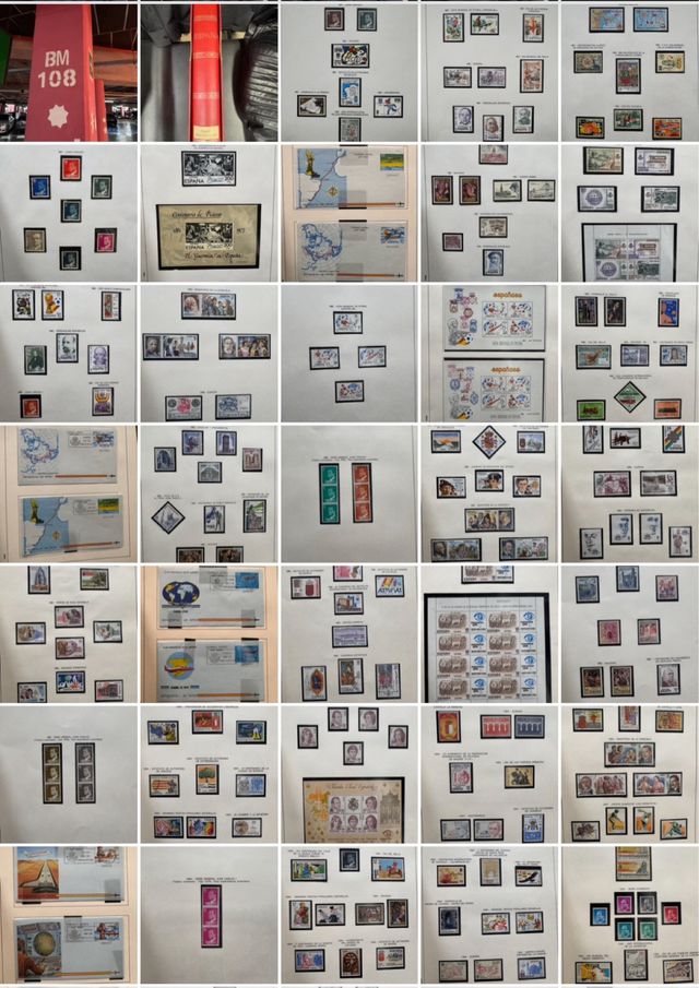 Sellos de España . 1981 a 1987