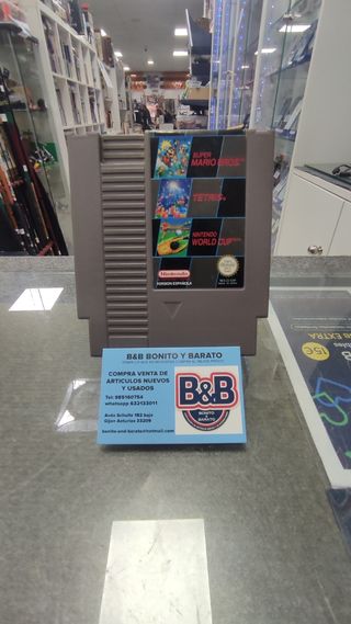 MARIO BROS,TETRIS,COPA DEL MUNDO