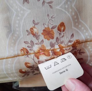 Juego sábanas vintage 70's Terlenka cama 80. NUEVO