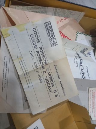 Cajas scalextric vintage REBAJADAS ULT. PRECIO