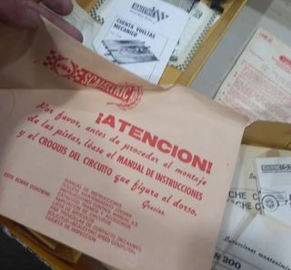 Cajas scalextric vintage REBAJADAS ULT. PRECIO